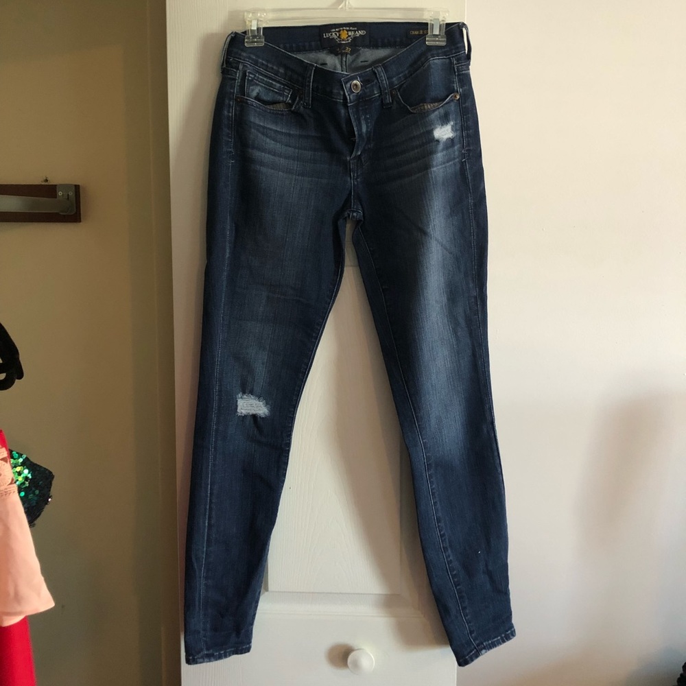 Lucky brand super skinny jeans